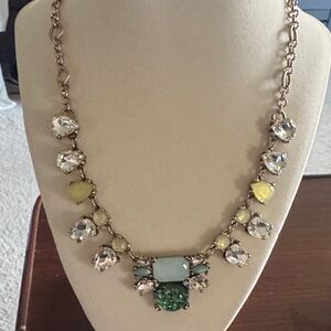 Elegant Multi-Color Gemstone Necklace